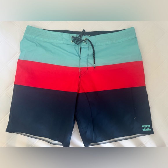 Billabong Other - Billabong Aqua and Navy Swim Shorts